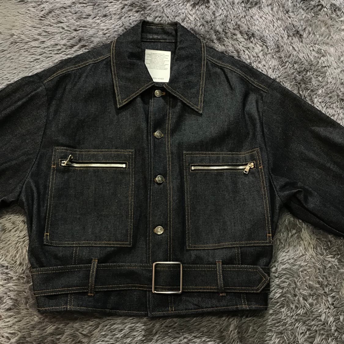 [[M, A급] 메종미네드 인디고 자켓 스트레이드 데님#320 상품이미지2