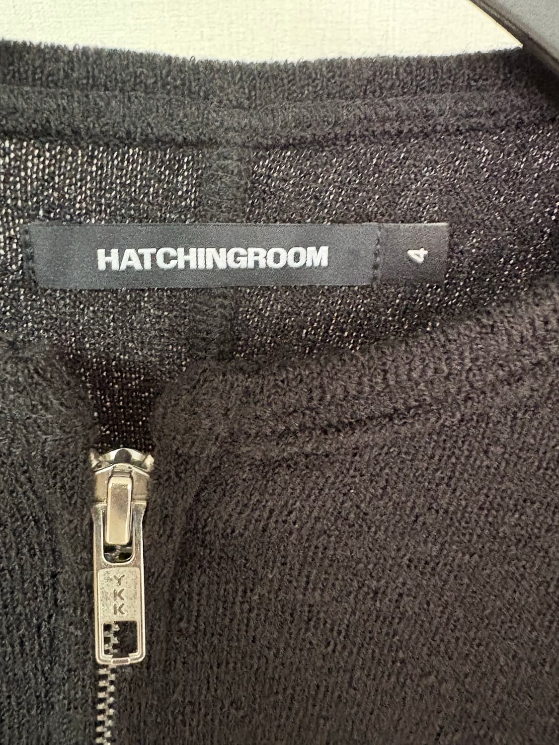 해칭룸 Layer Cardigan 블랙 4사이즈. 상품이미지4