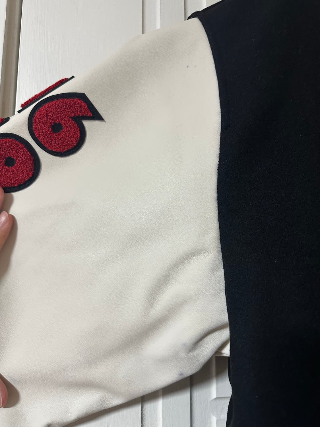 [L] 데님 티어스 바시티 자켓 상품이미지5