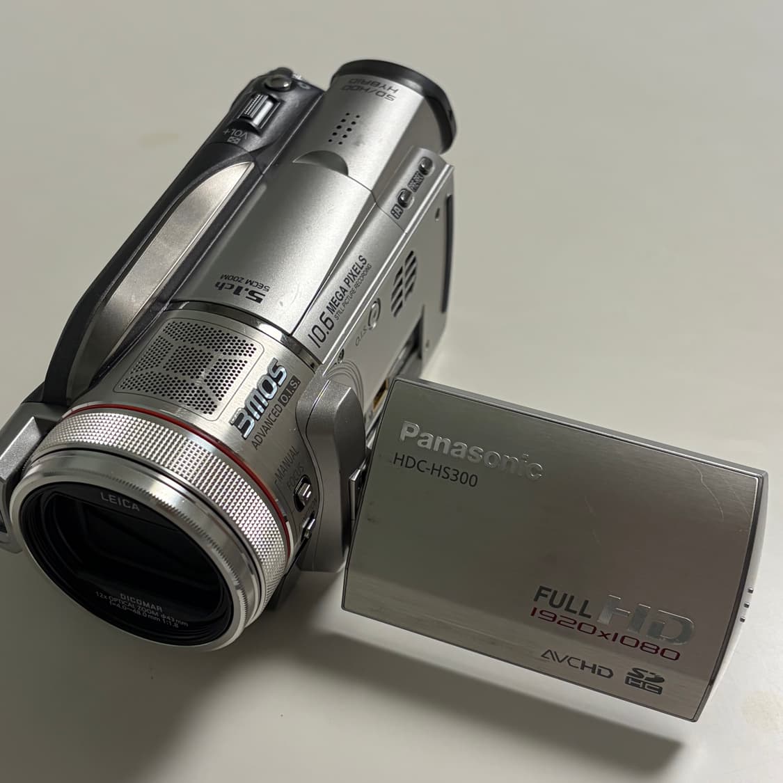 파나소닉x라이카 HDC-HS300 실버 빈티지 캠코더 상품이미지1