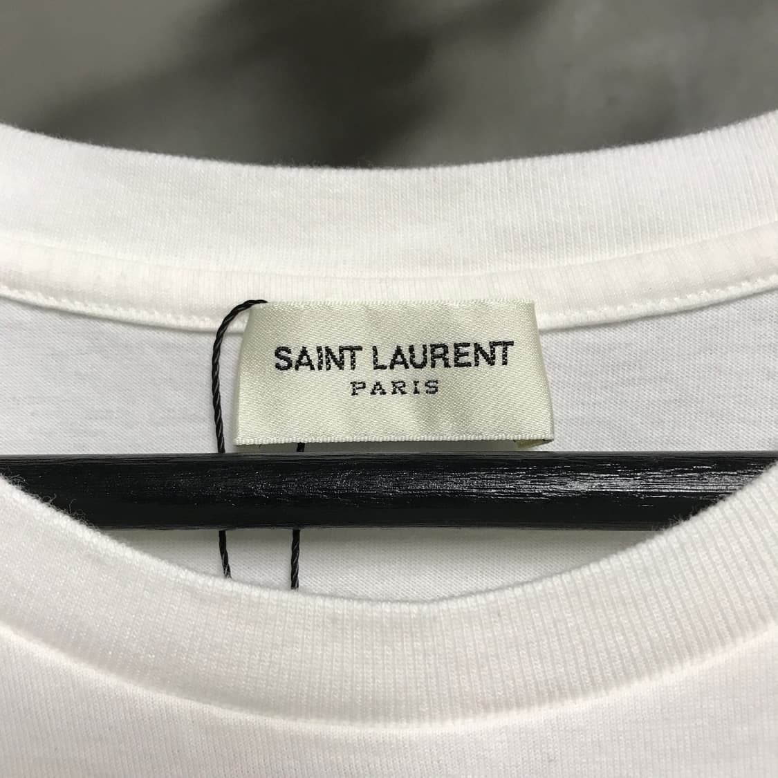 YSL 생로랑 화이트 반팔 티셔츠 S(W) 상품이미지5