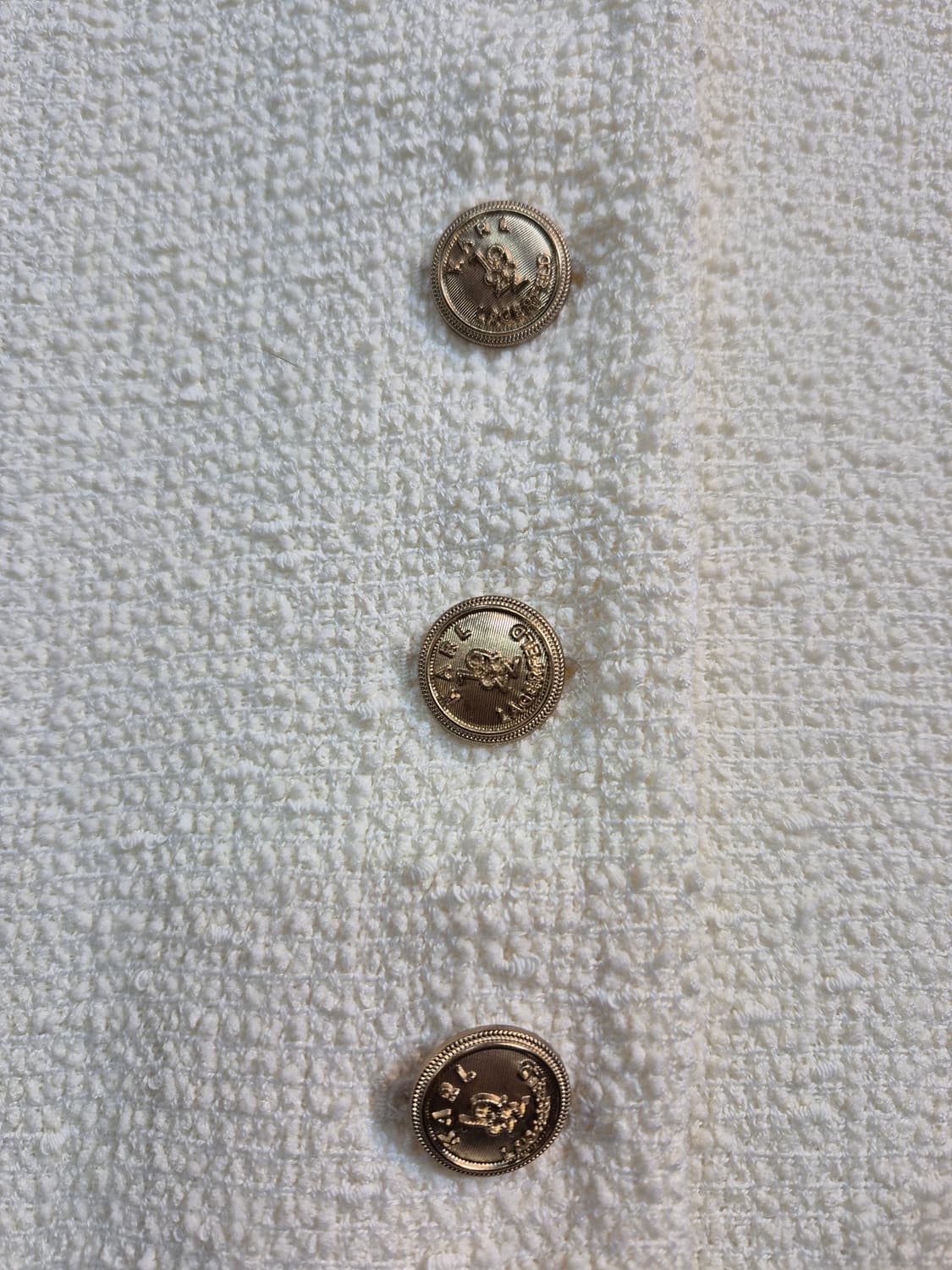 Karl Lagerfeld 아이보리 트위드 자켓 77 상품이미지3