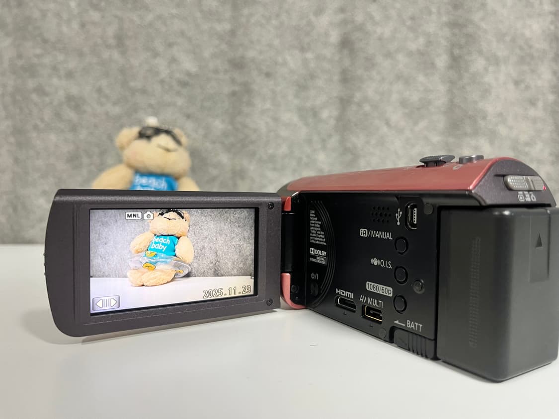 **무조건 소장템/ 파나소닉 빈티지 캠코더 핑크 상품이미지2