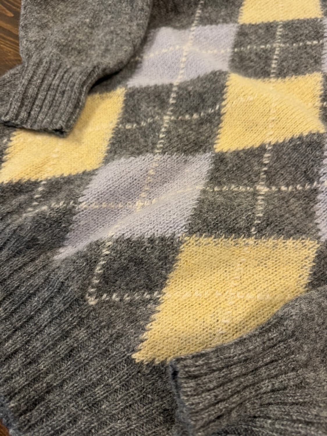 브룩스 브라더스 아가일 니트 66~77 상품이미지8