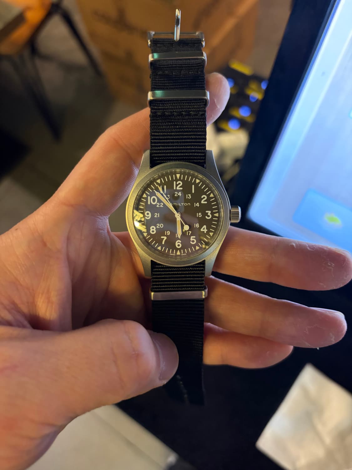 해밀턴 카키필드 메카니컬 38mm 상품이미지2