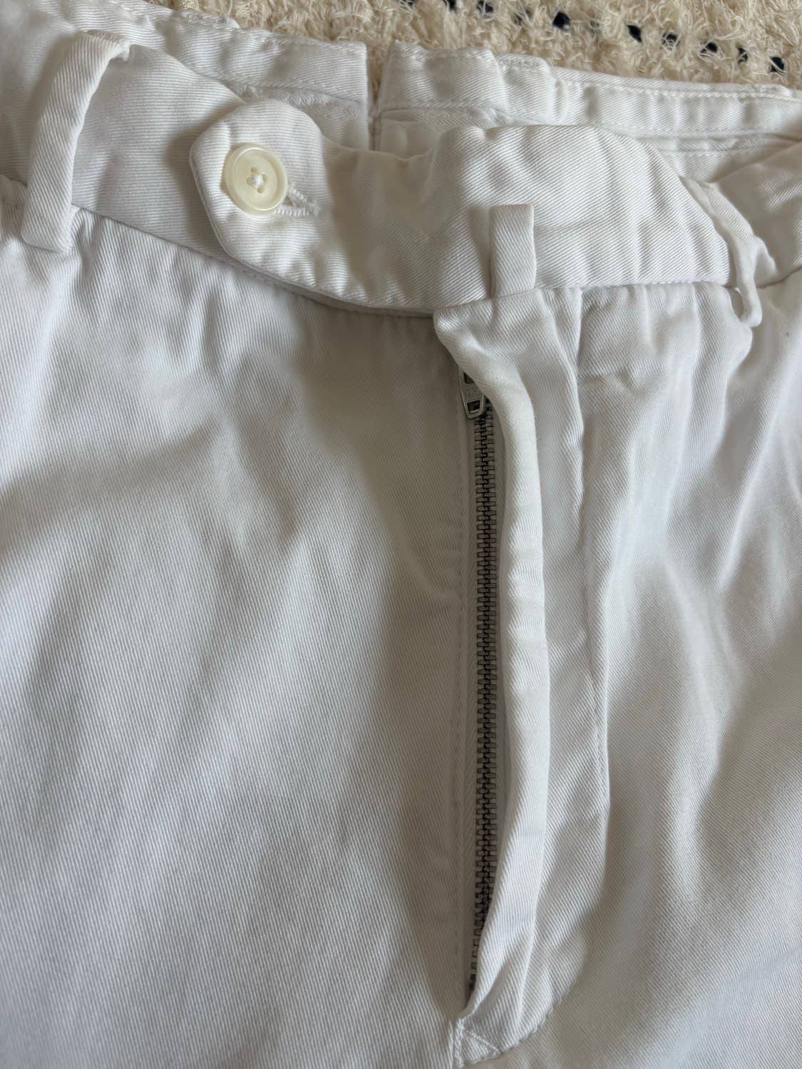 Ermenegildo Zegna White Trouser 상품이미지3