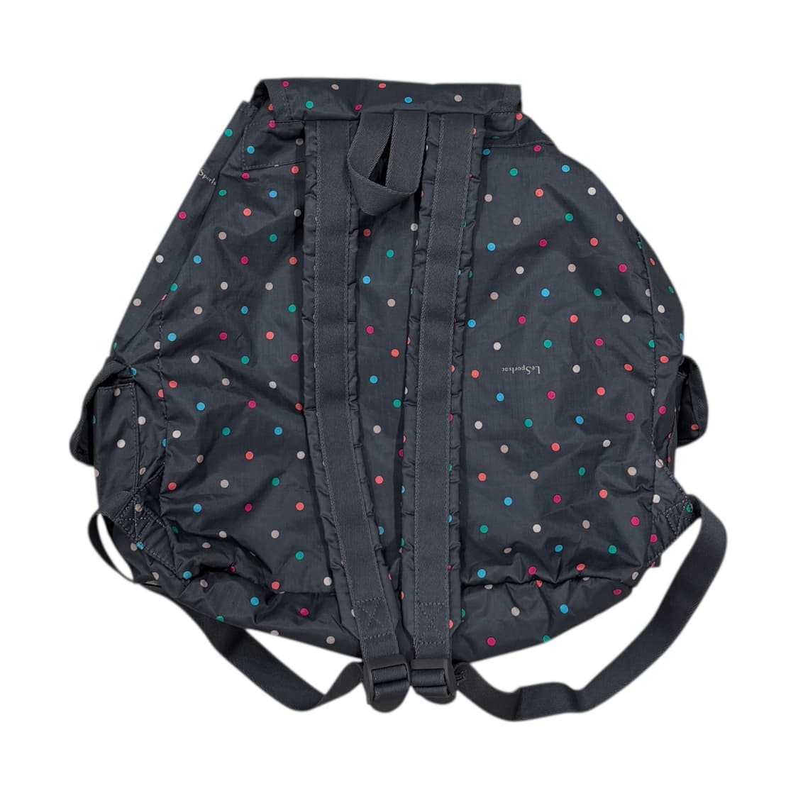 레스포삭 도트 땡땡이 포켓 백팩 가방 그레이 상품이미지5