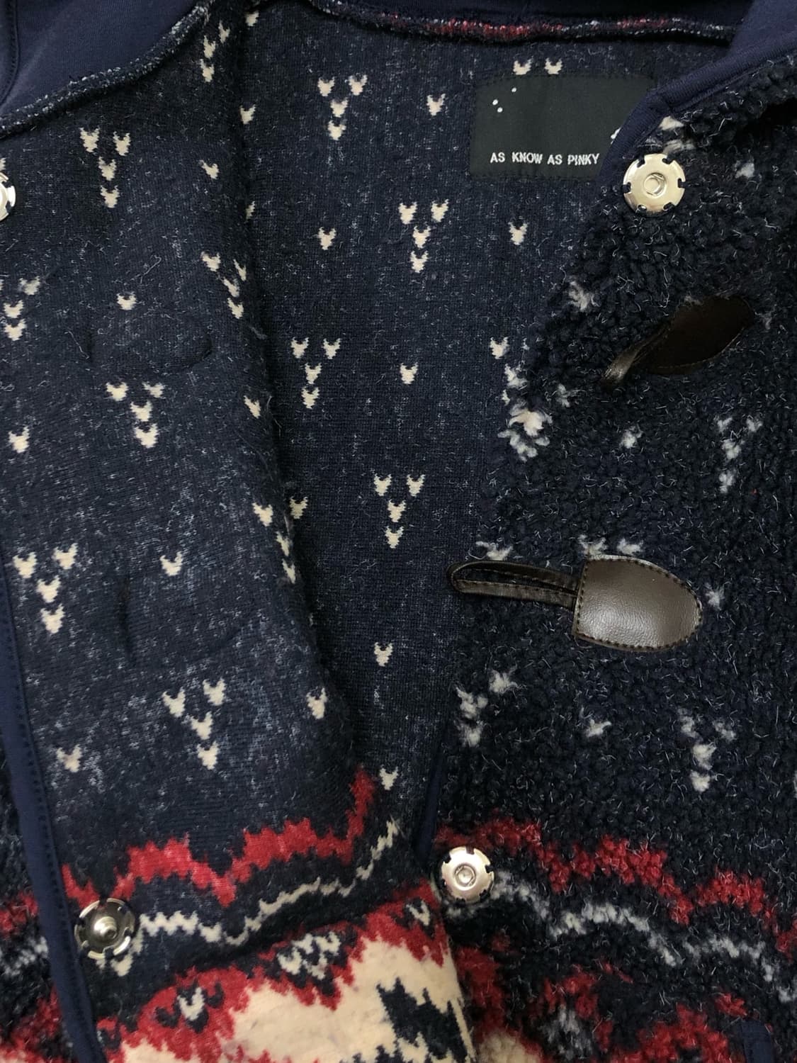 노르딕 후드 가디건 상품이미지10