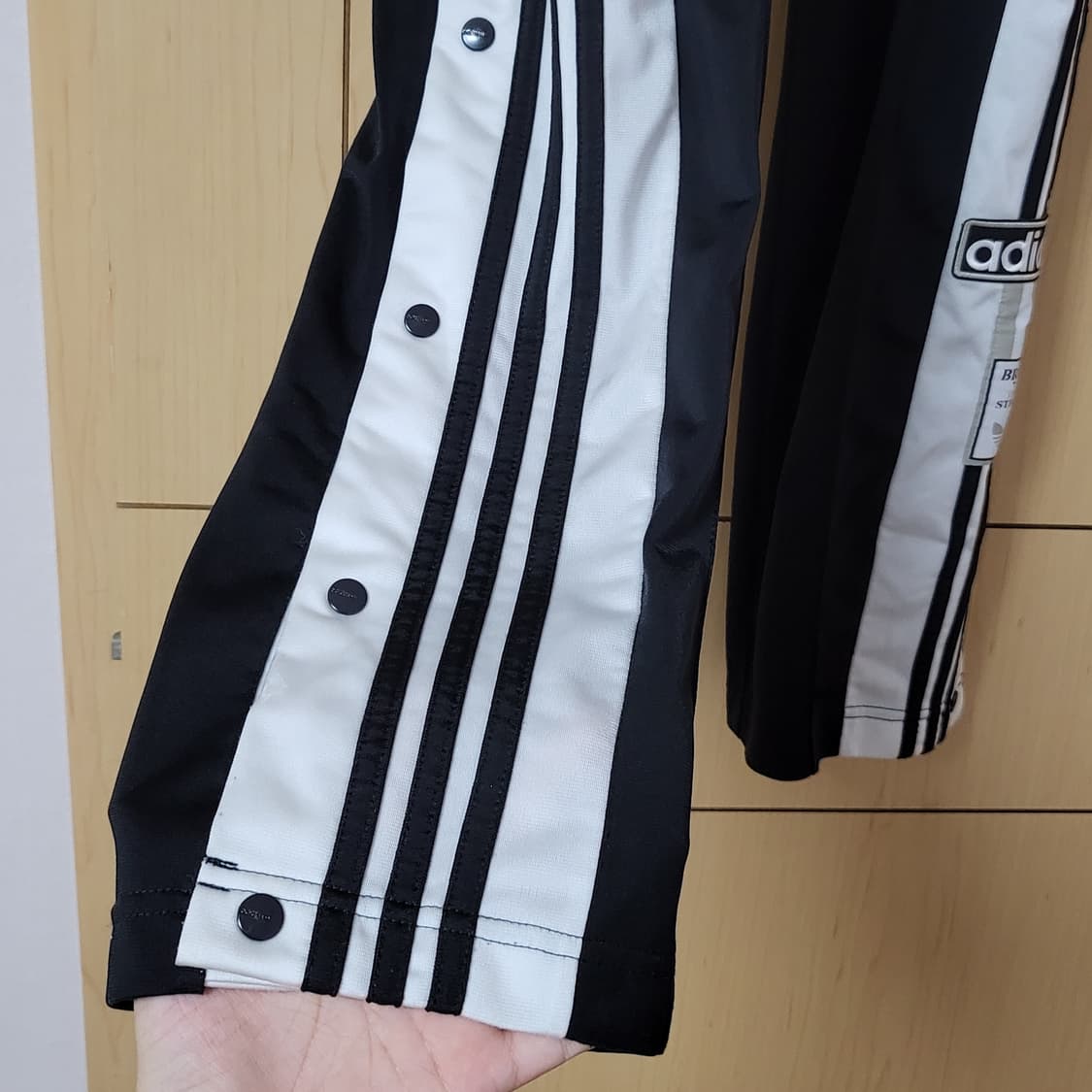 아디다스 아디브레이크 트레이닝 팬츠 스냅버튼 s 상품이미지7