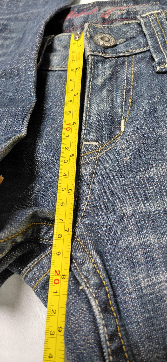 DRIVE JEANS 로우라이즈 데미지 청바지 26 (새상품) 상품이미지8