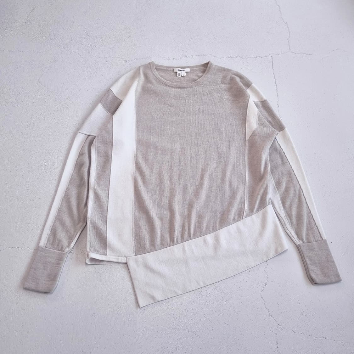 HELMUT LANG 헬무트랭 비대칭 니트 - S 상품이미지1