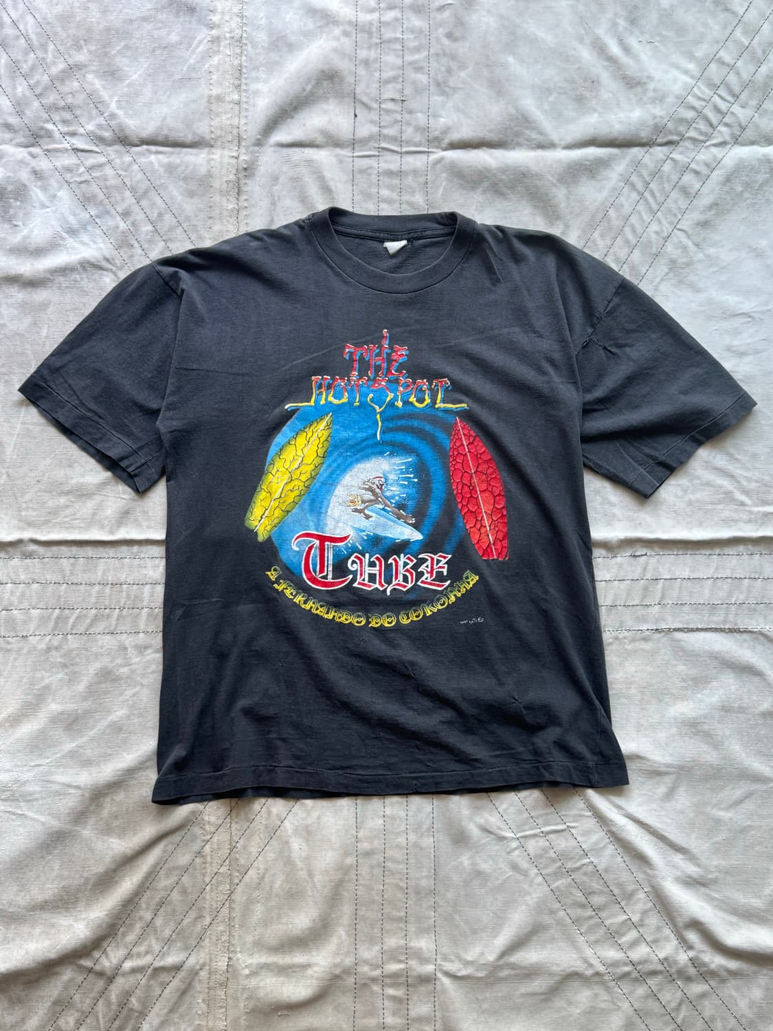 80-90s Surfing Print T shirt 상품이미지1