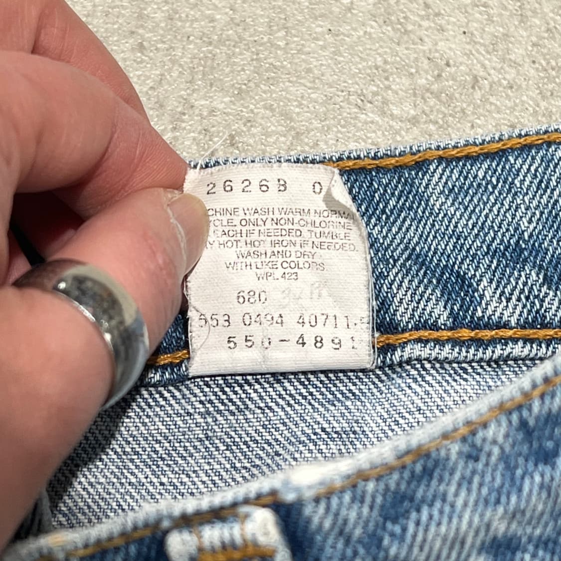 usa 리바이스 550 데님팬츠 s10814 상품이미지8