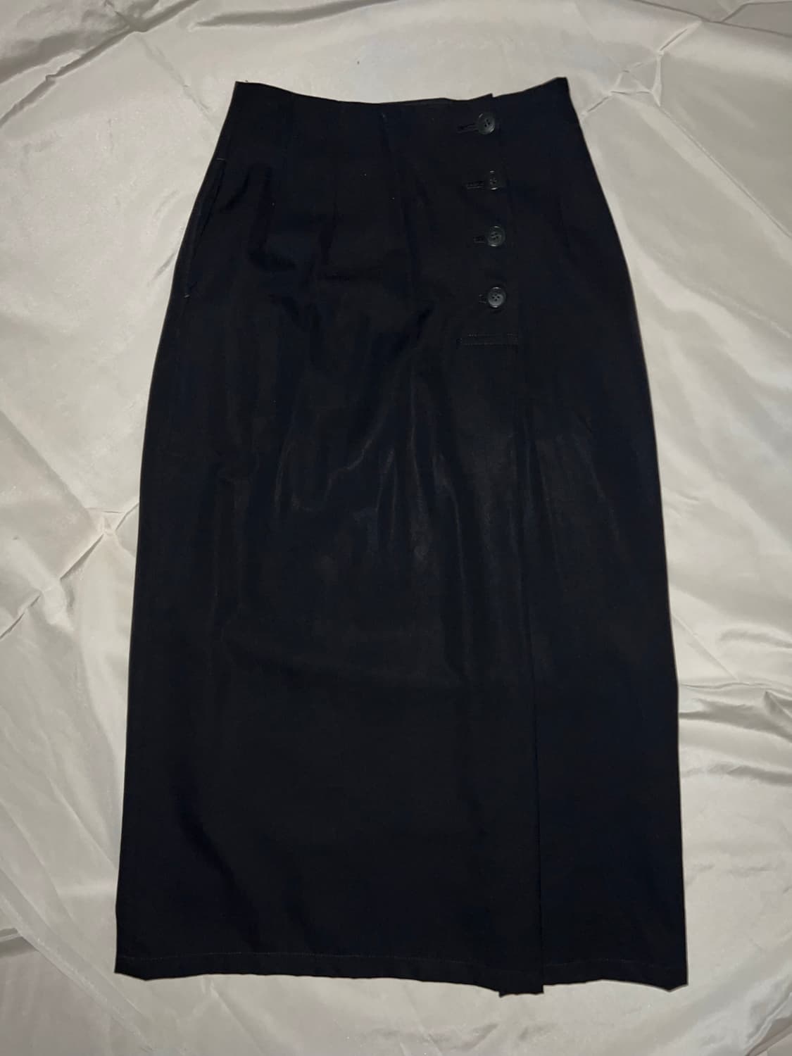 Yohji yamamoto back warp long skirt 상품이미지2