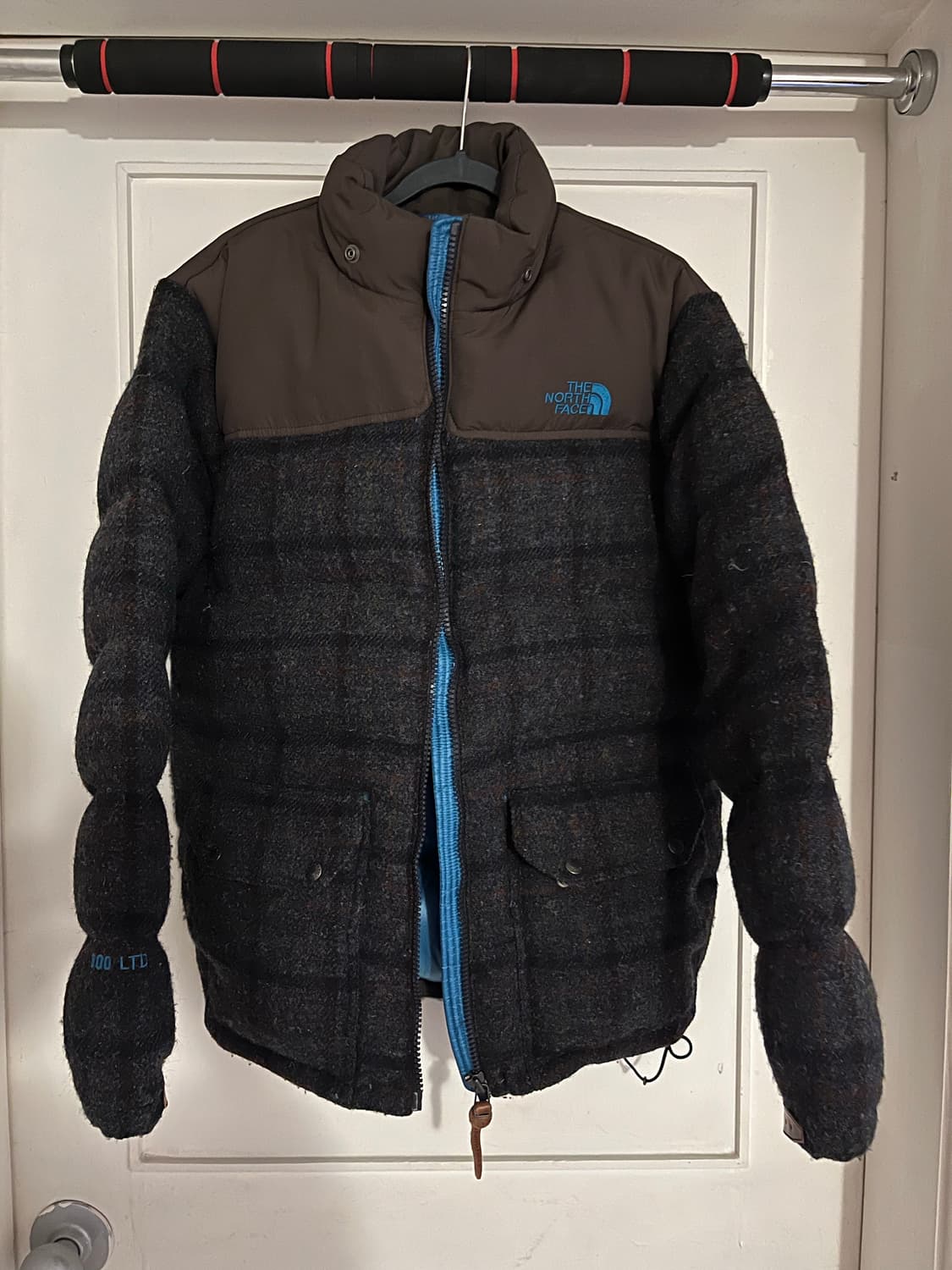 노스페이스 x 해리스 트위드 패딩 상품이미지1