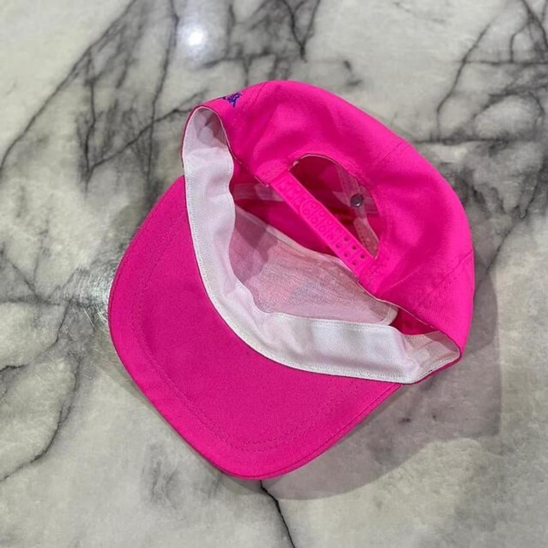 빈티지 네온 핑크 캡  상품이미지3