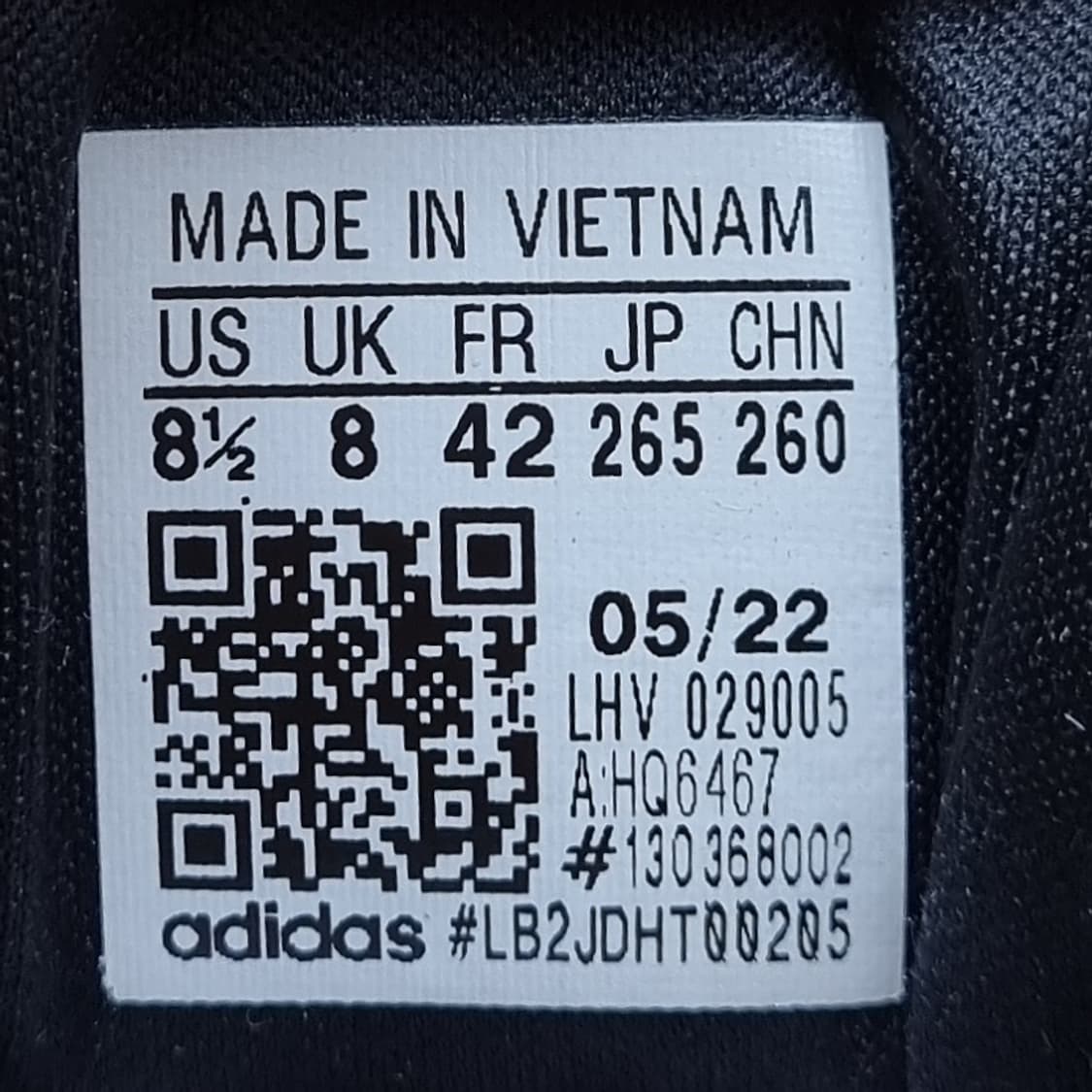 아디다스 아바카 검흰 남성스니커즈265 상품이미지6