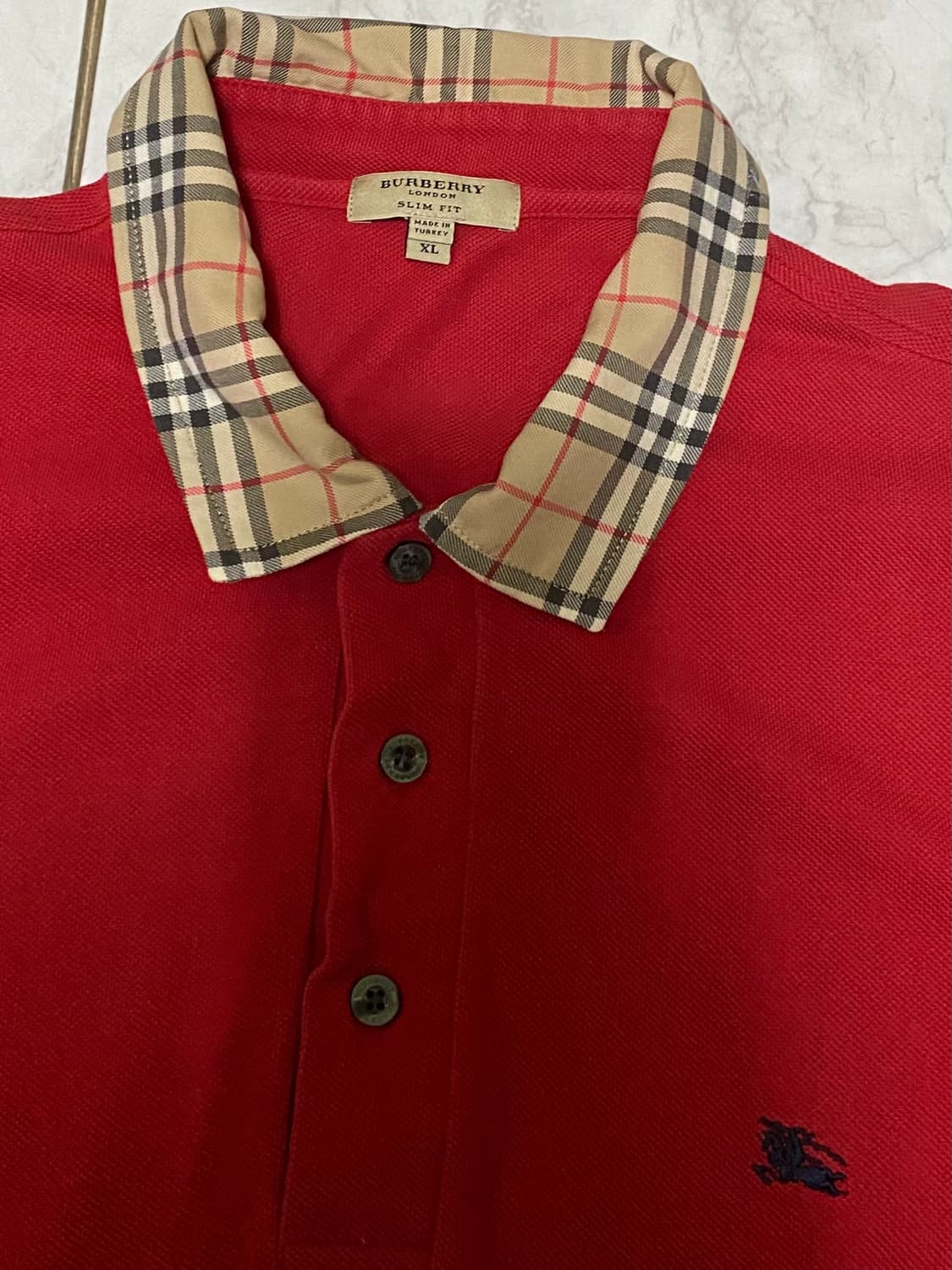 버버리 반팔 카라 티셔츠 사이즈 100 상품이미지3