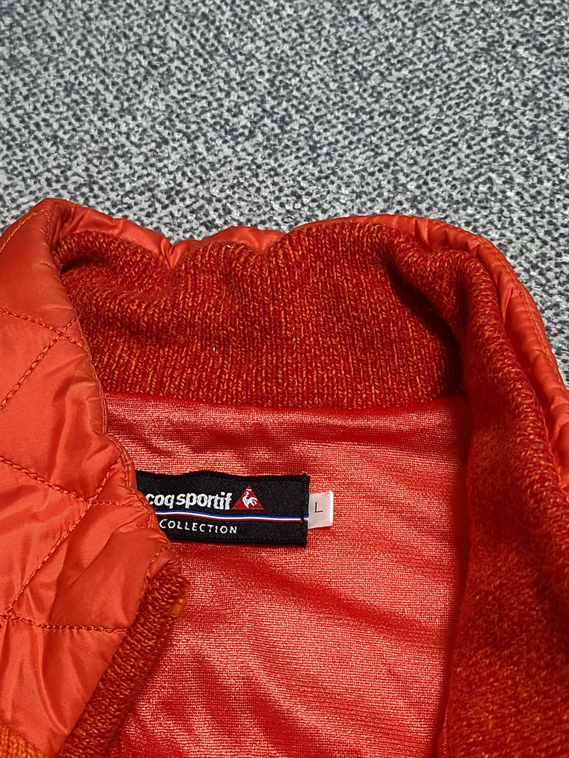 르꼬끄 스포르티브 남성 니트 덕다운 자켓 L 상품이미지2