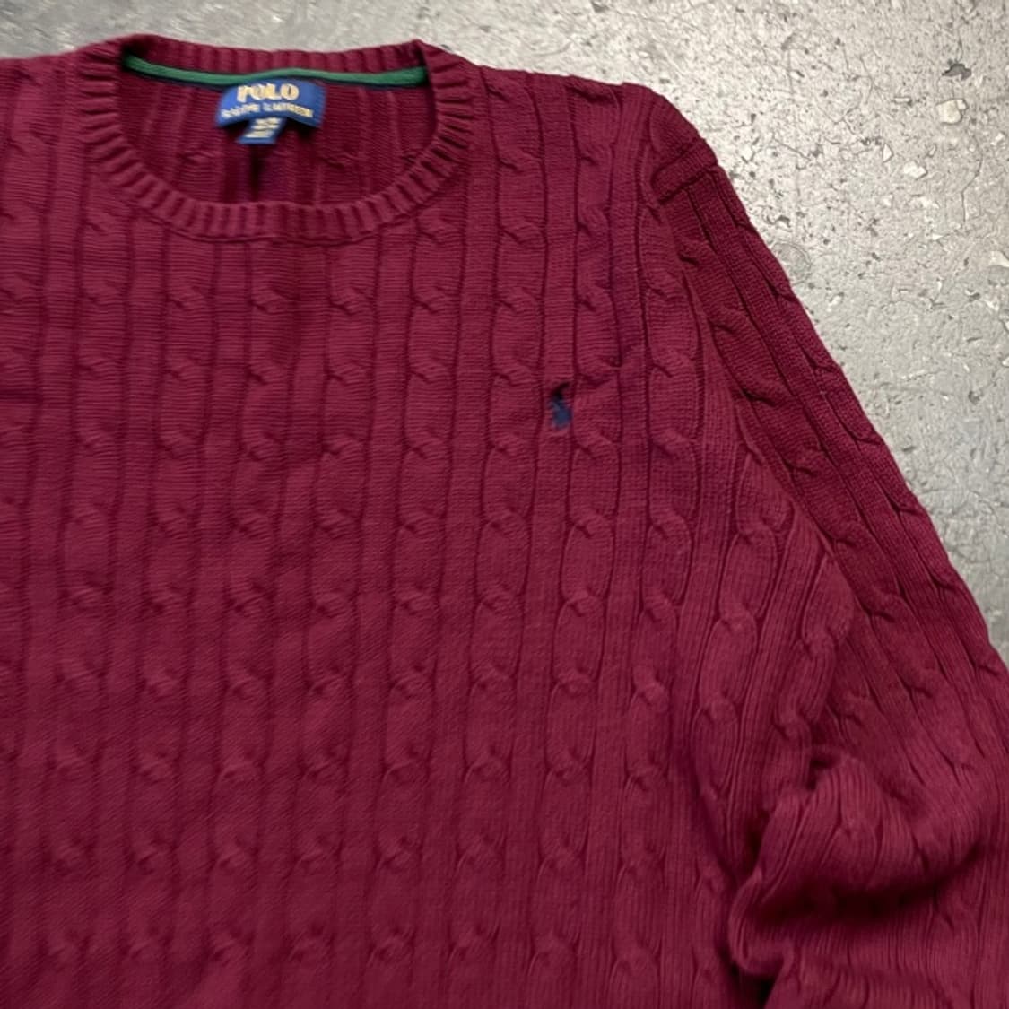 95 폴로 랄프로렌 신형 꽈배기 니트 상품이미지2