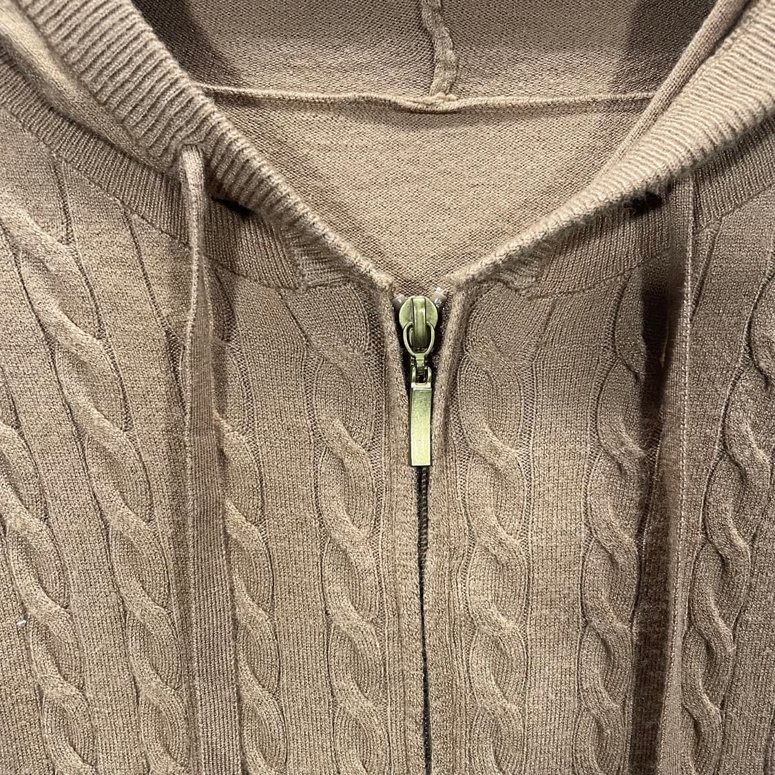 조르쥬레쉬 비스코스 50 니트 후드집업 상품이미지5