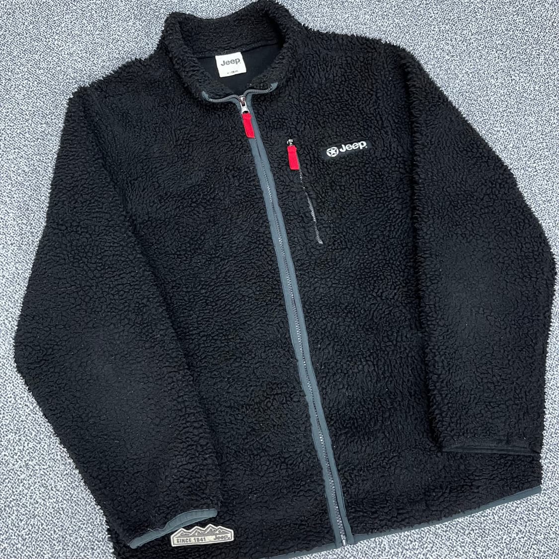 <지프 오버핏 플리스 자켓> No.1381 상품이미지6