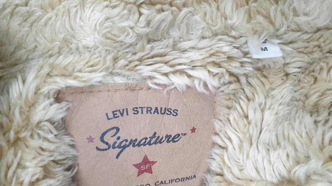 리바이스 시그니처 양털 데님 자켓 95 상품이미지8