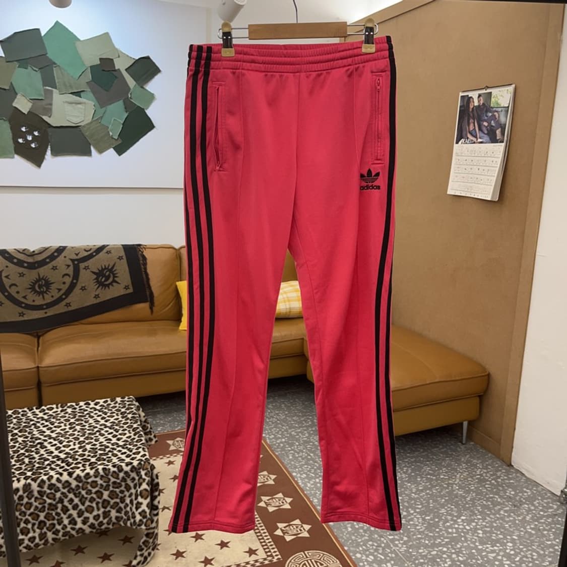 아디다스 레트로 00's 대장급 핫핑크 검핑 트랙팬츠 85 C09595 상품이미지3
