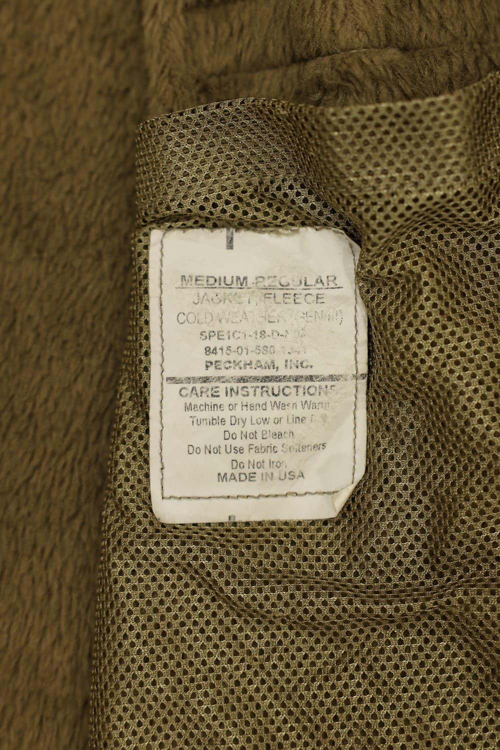 오리지널 밀리터리 ecwcs 폴라텍 후리스 판매 상품이미지8