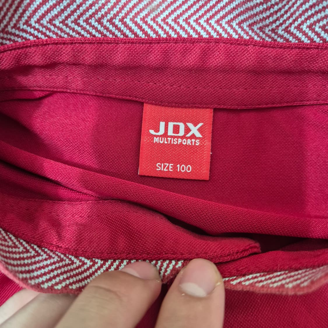 JDX 남성 골프웨어 헤리티지 패턴 반팔 카라티 상품이미지5