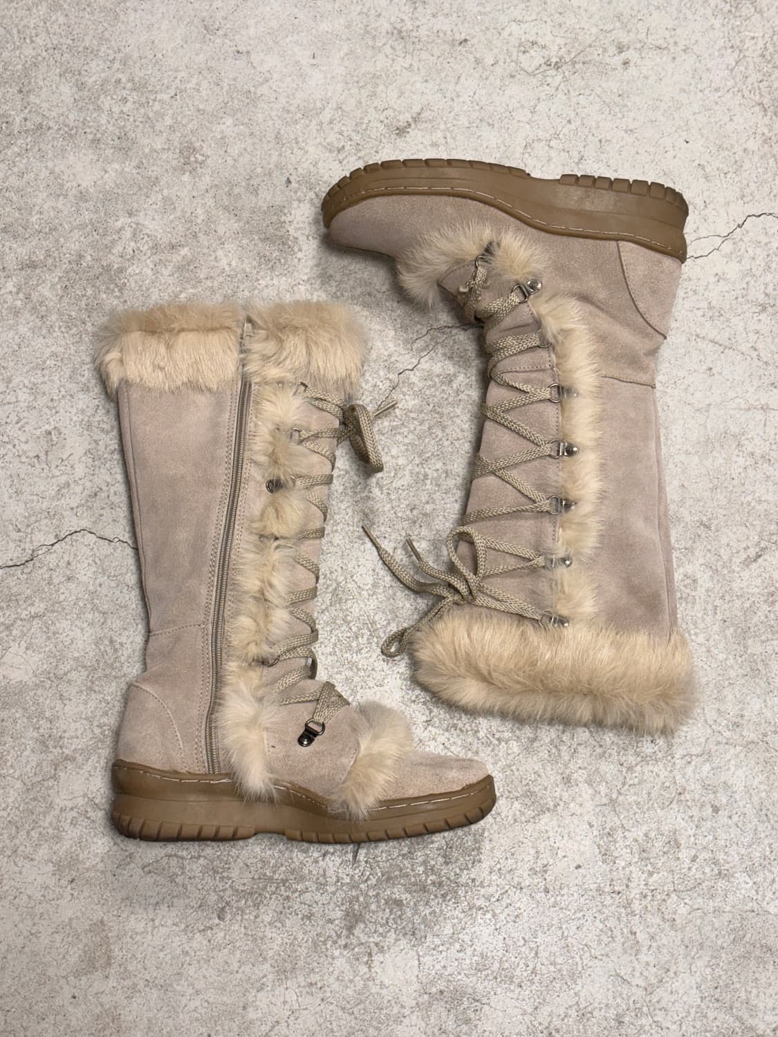 베어파우 스웨이드 퍼부츠 상품이미지7