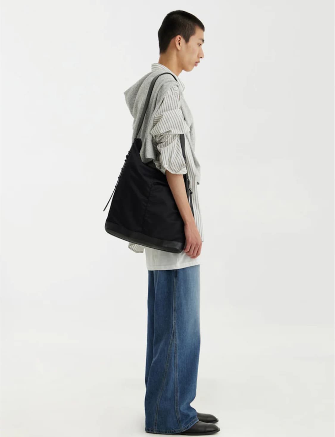 [S] 유스 structured flared denim pants 상품이미지2
