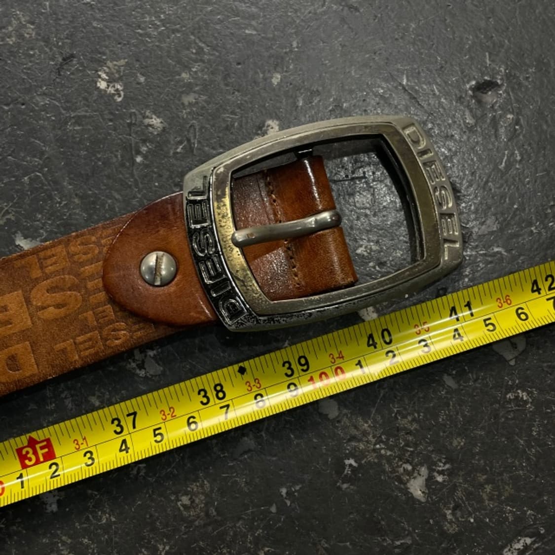 디젤 레더 웨스턴 벨트 상품이미지4