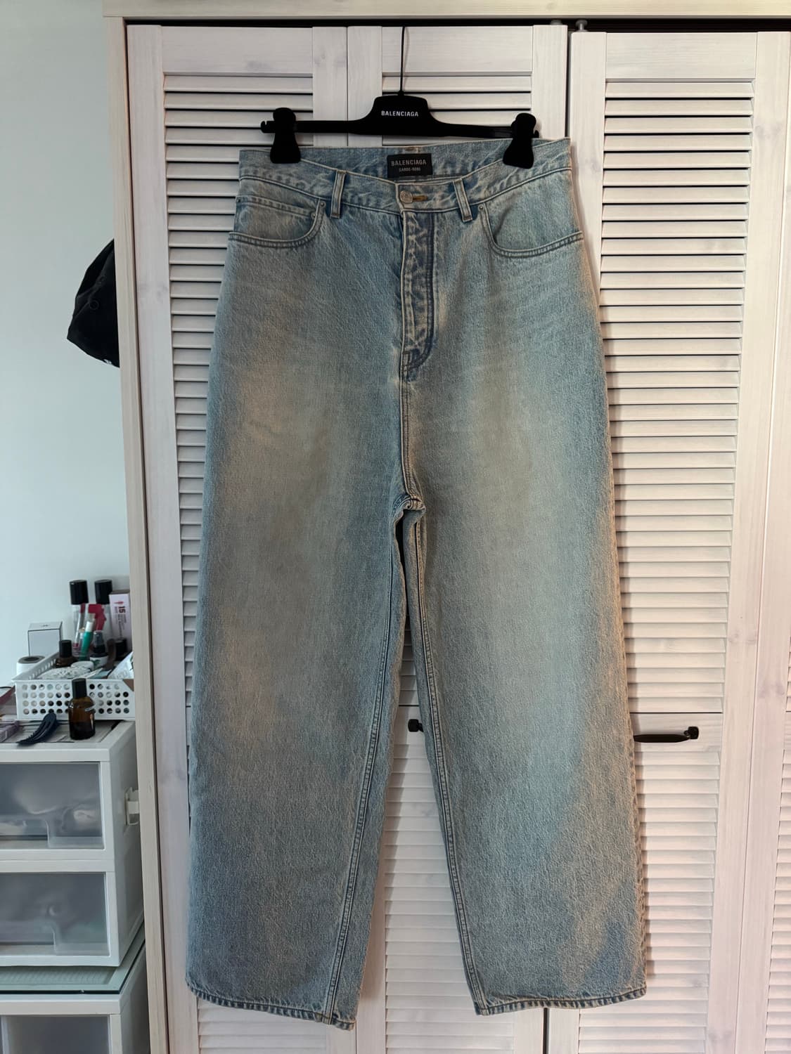 (xs) 발렌시아가 가드로브 배기 팬츠 상품이미지1