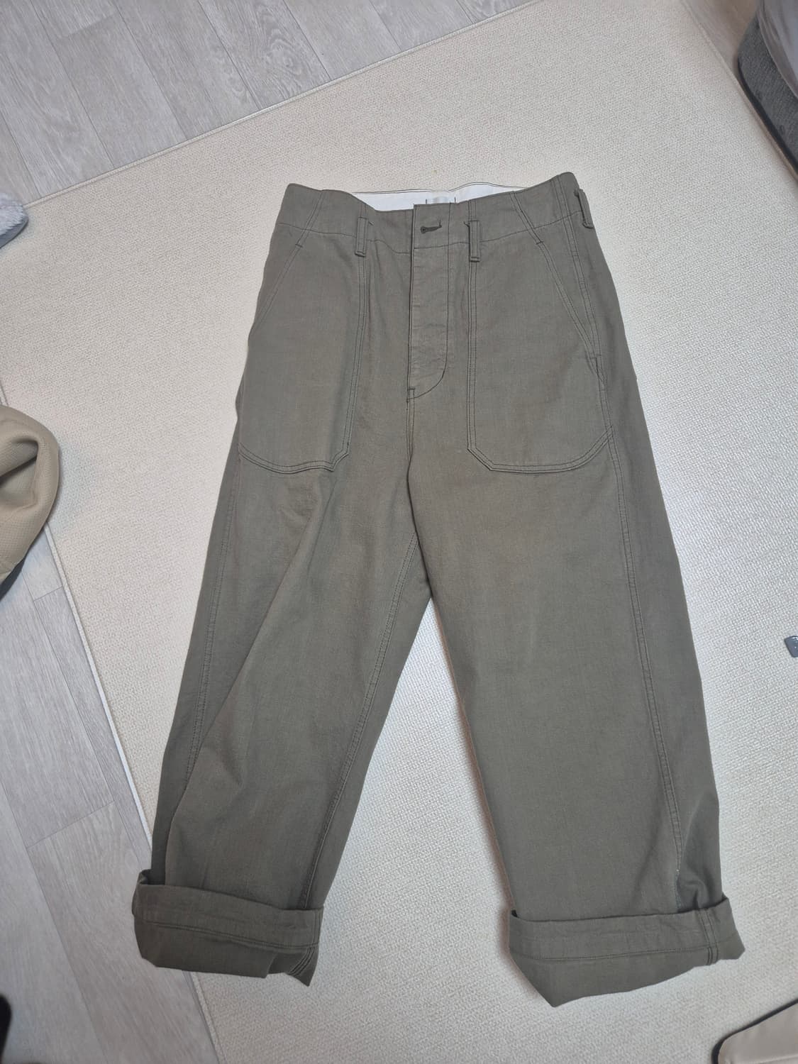 awork 와이드팬츠 32사이즈 made in japan 상품이미지1