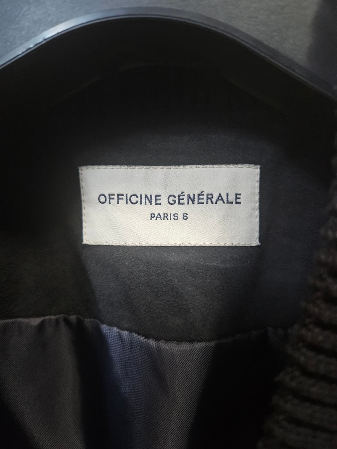 105 XL) 오피신 제네랄 염소가죽 고트스킨 스웨이드 A-2 블루종 상품이미지4