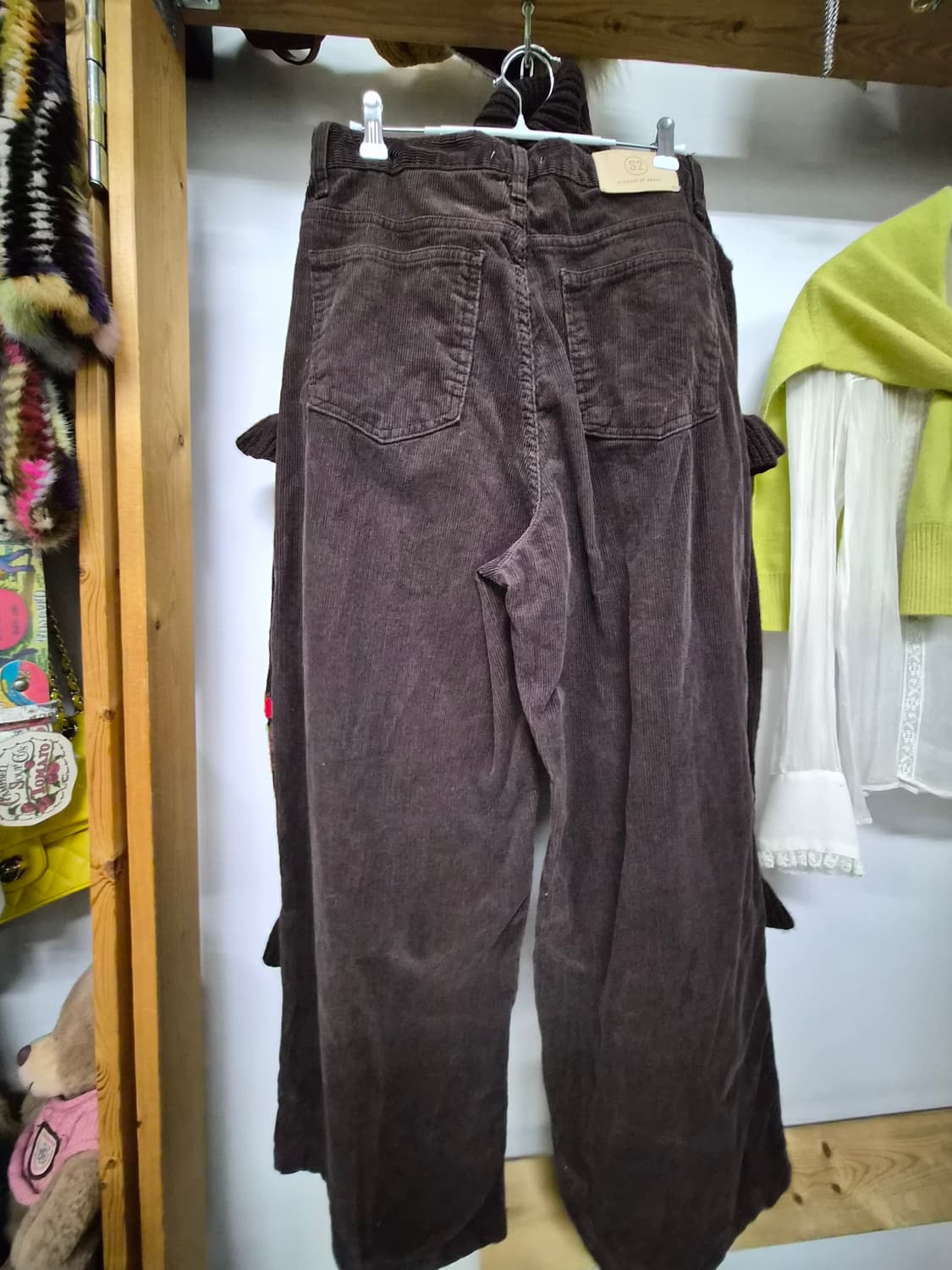 자라 자수프릴니트.코듀로이 와이드 상품이미지9