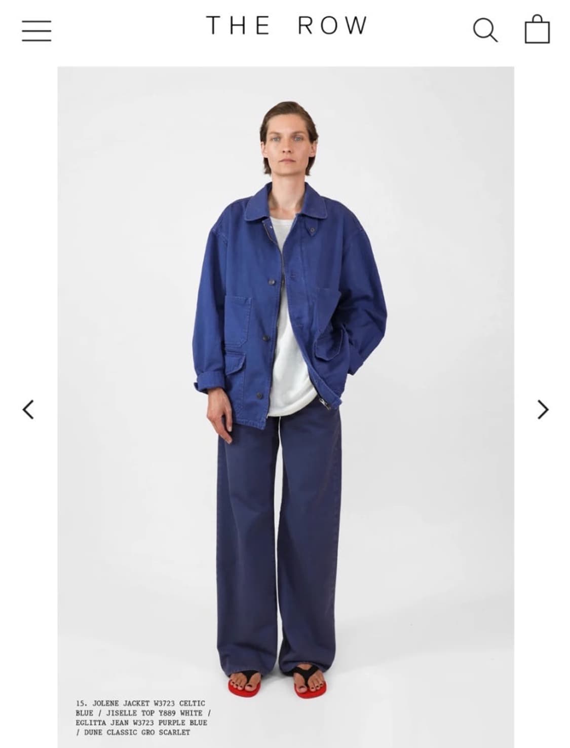 The row jolene jacket S size 상품이미지2