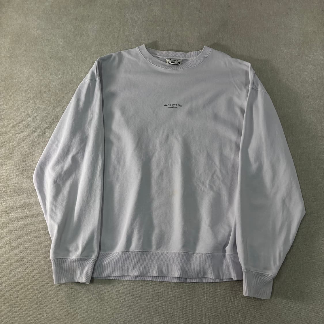 105 아크네스튜디오 자수로고 맨투맨 상품이미지1