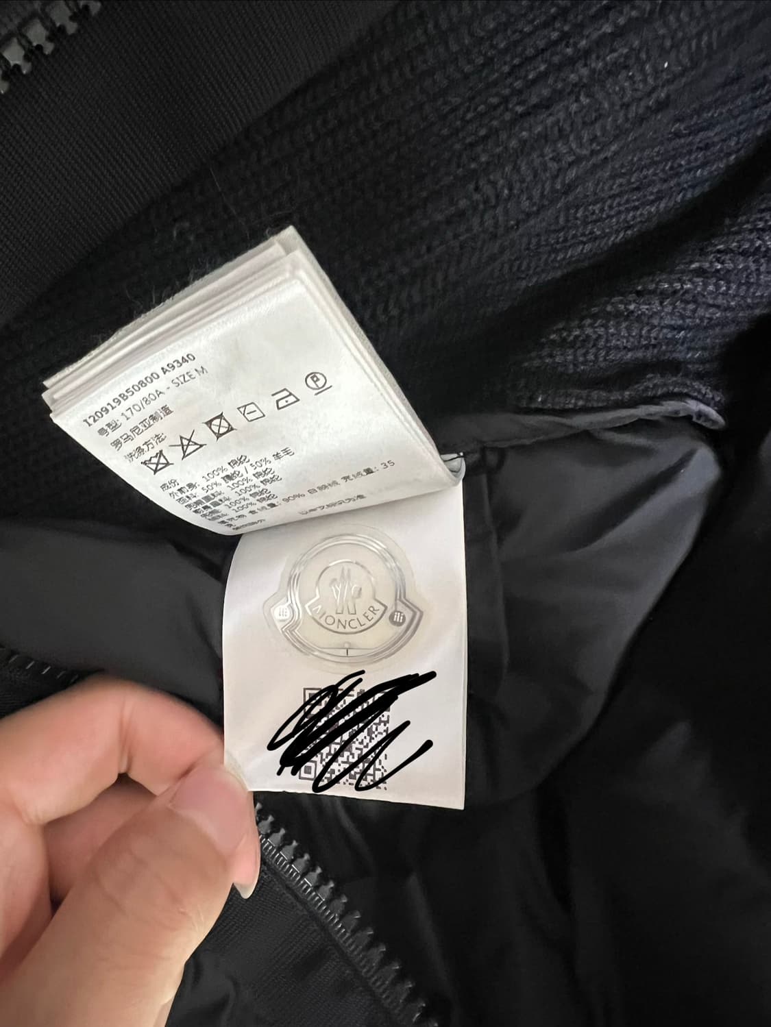 몽클레어 니트패딩 M 상품이미지3