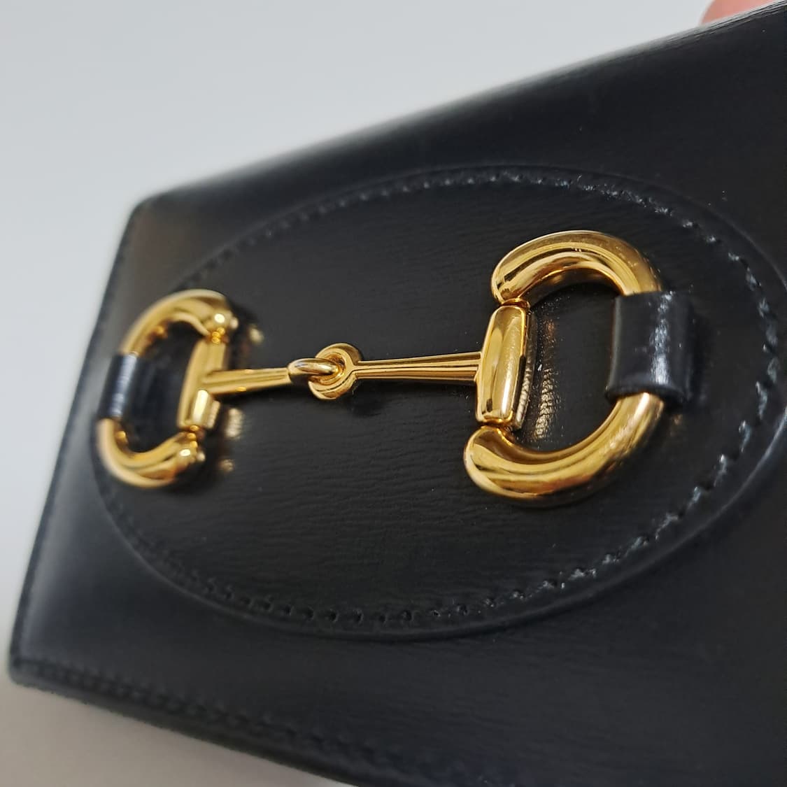 [100%/정품] 구찌 홀스빗 올 블랙 지갑, 구찌지갑,구찌반지갑 상품이미지2