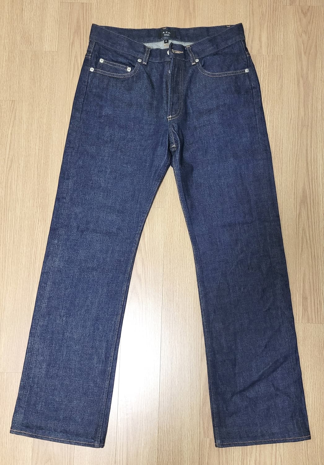 A.P.C. 레스큐 셀비지 생지 데님진 상품이미지1