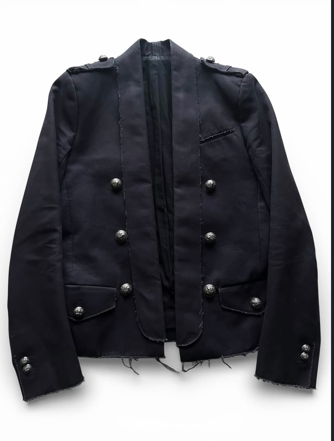 Balmain SS13 디스트레스드 나폴레옹 자켓 상품이미지2