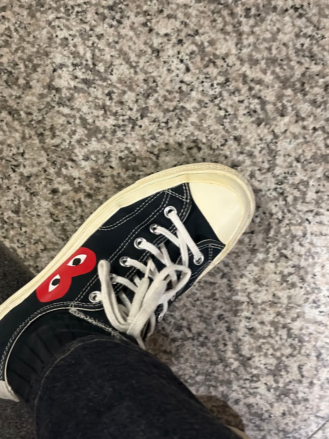 꼼데가르송 컨버스 블랙 260 상품이미지1