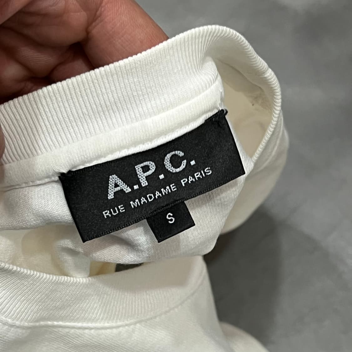  아페쎄 스몰로고 반팔티 y16026 상품이미지6