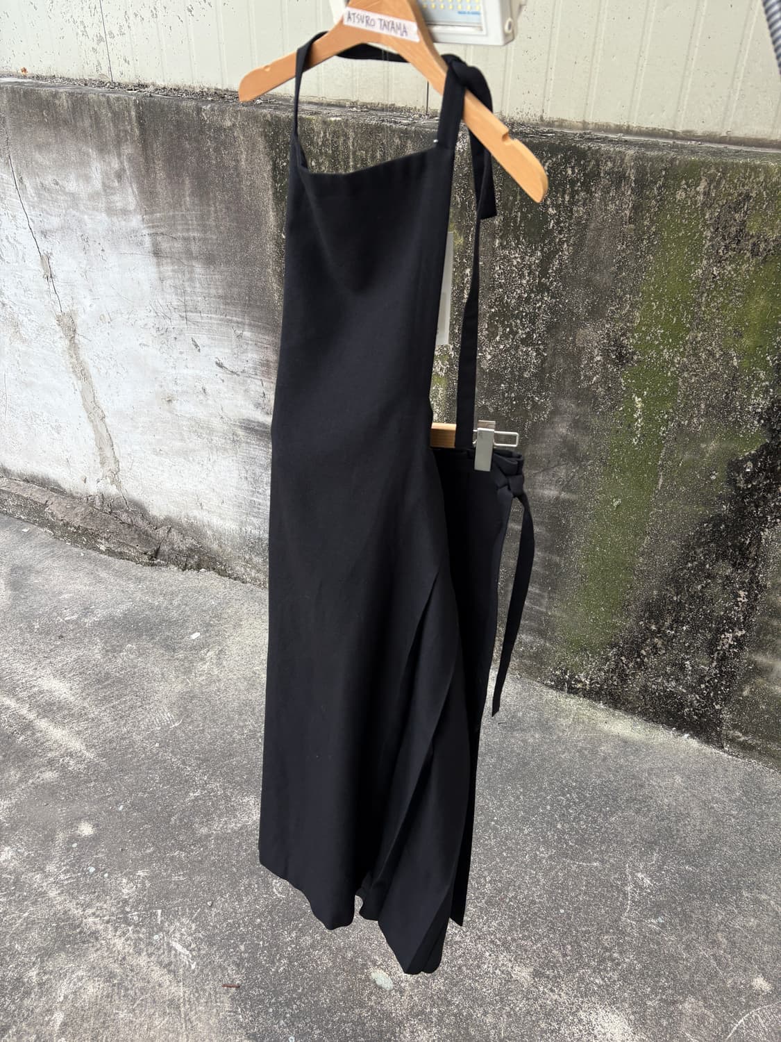 A/T 아츠로 타야마 비대칭 랩 원피스 상품이미지7