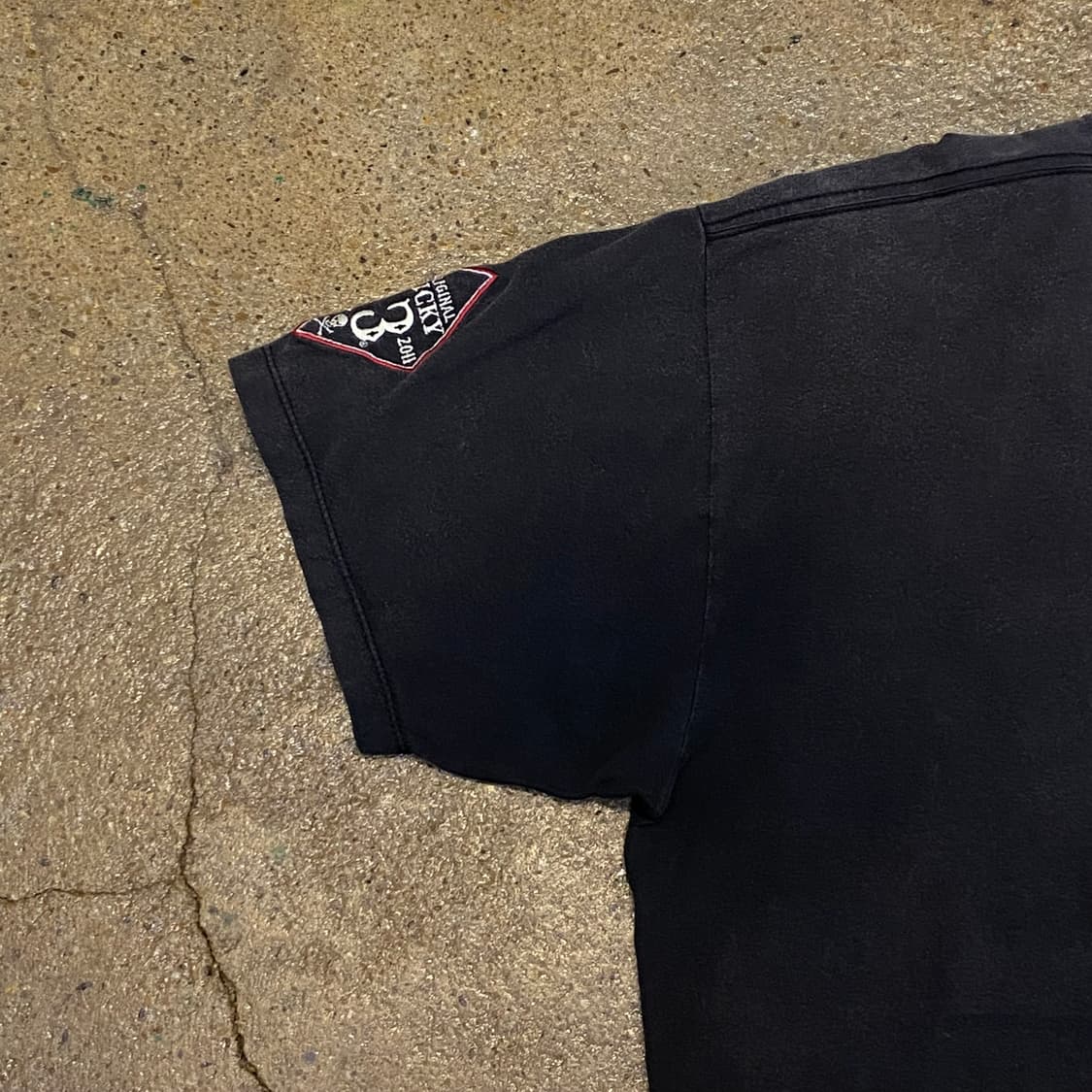 미국 빈티지 럭키13 스컬 해골 반팔티 락티셔츠 상품이미지7