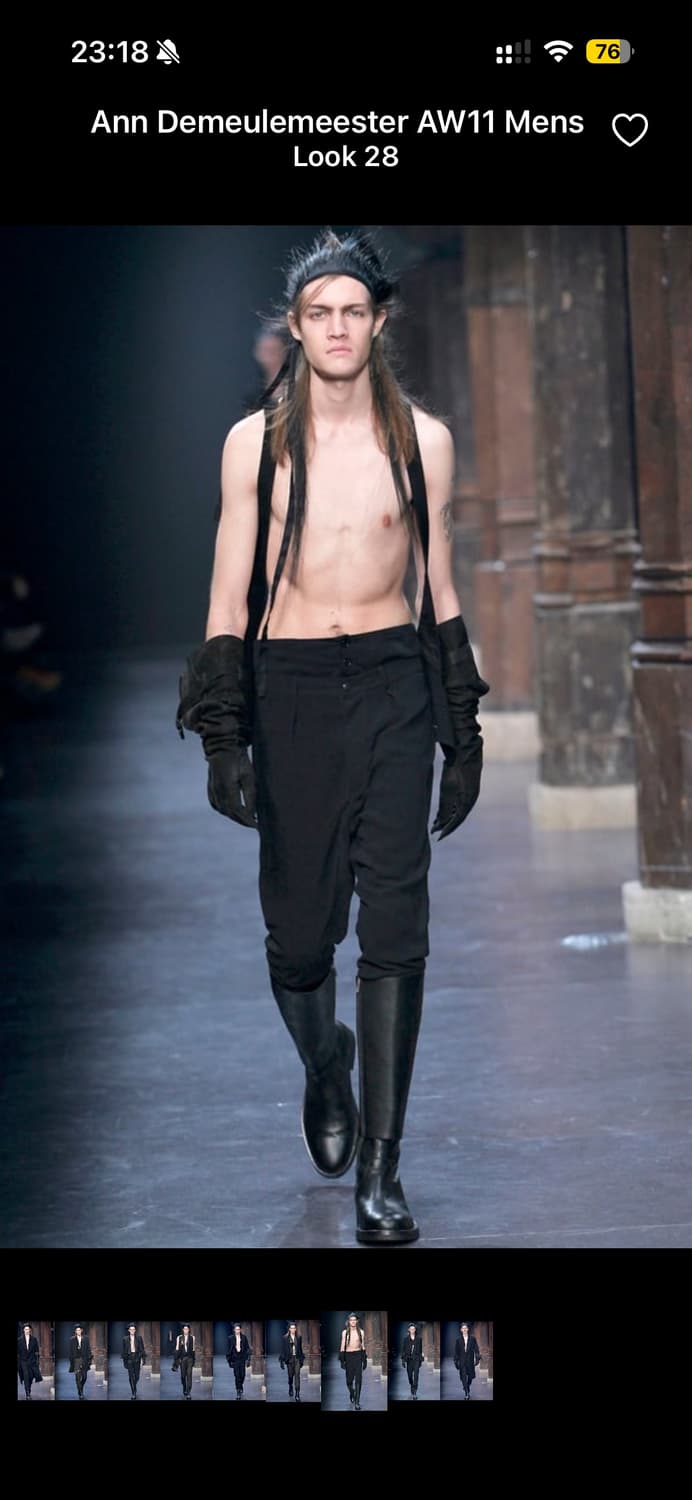 앤드뮐 울 슬랙스 상품이미지1