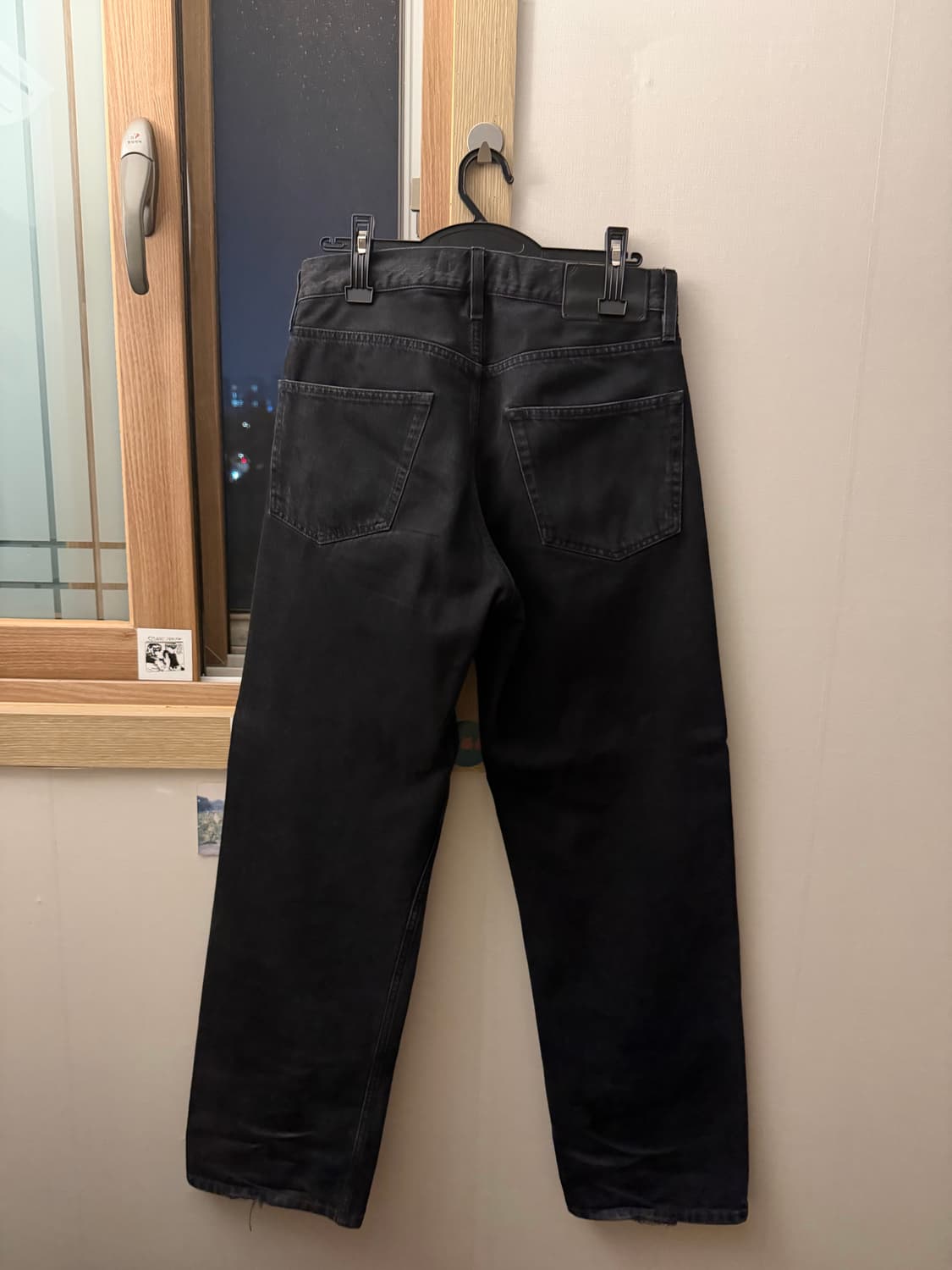 선플라워 sunflower 루즈핏 블랙진 31 상품이미지2