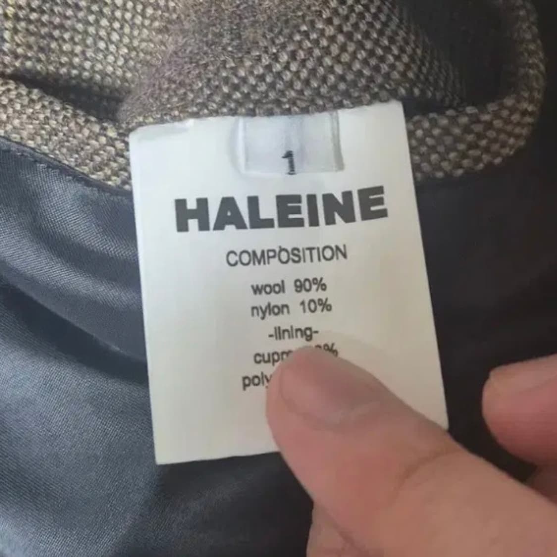 알렌느 3D 울자켓 브라운 ver.1  상품이미지2